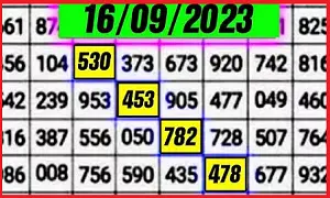 Thai Lottery 3up Direct Set Today Result 16-September-2023