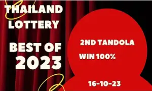 Thai Lottery Best Tandola Routine 100% Win 16/10/2566