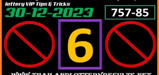 Thai Lottery 3UP Cut Game Full and Final Update 30-12-2023